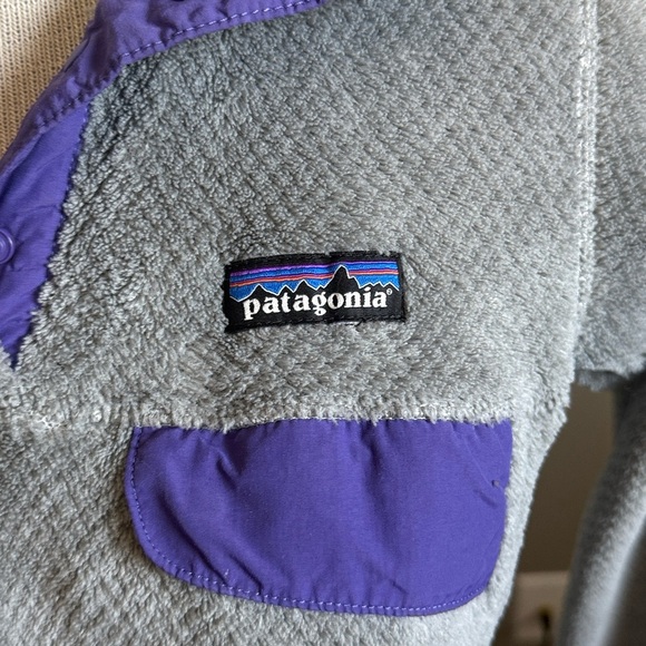 Patagonia - Women's Re-Tool Snap-T® Pullover - Purple/Grey - Size X-Small - Picture 4 of 8